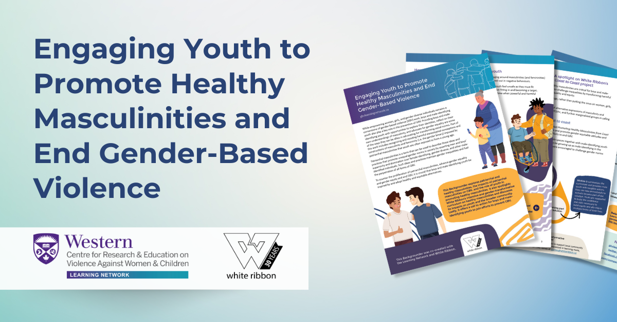 Engaging Youth To Promote Healthy Masculinities And End Gender Based Violence Learning Network 4467